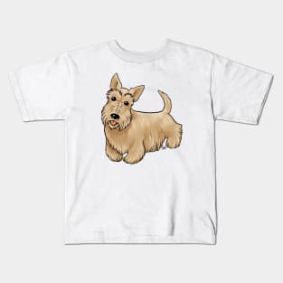 Dog - Scottish Terrier - Wheaten Kids T-Shirt